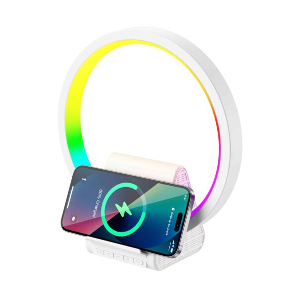 WiWU Wi-W021 2 in 1 Wireless charger speaker