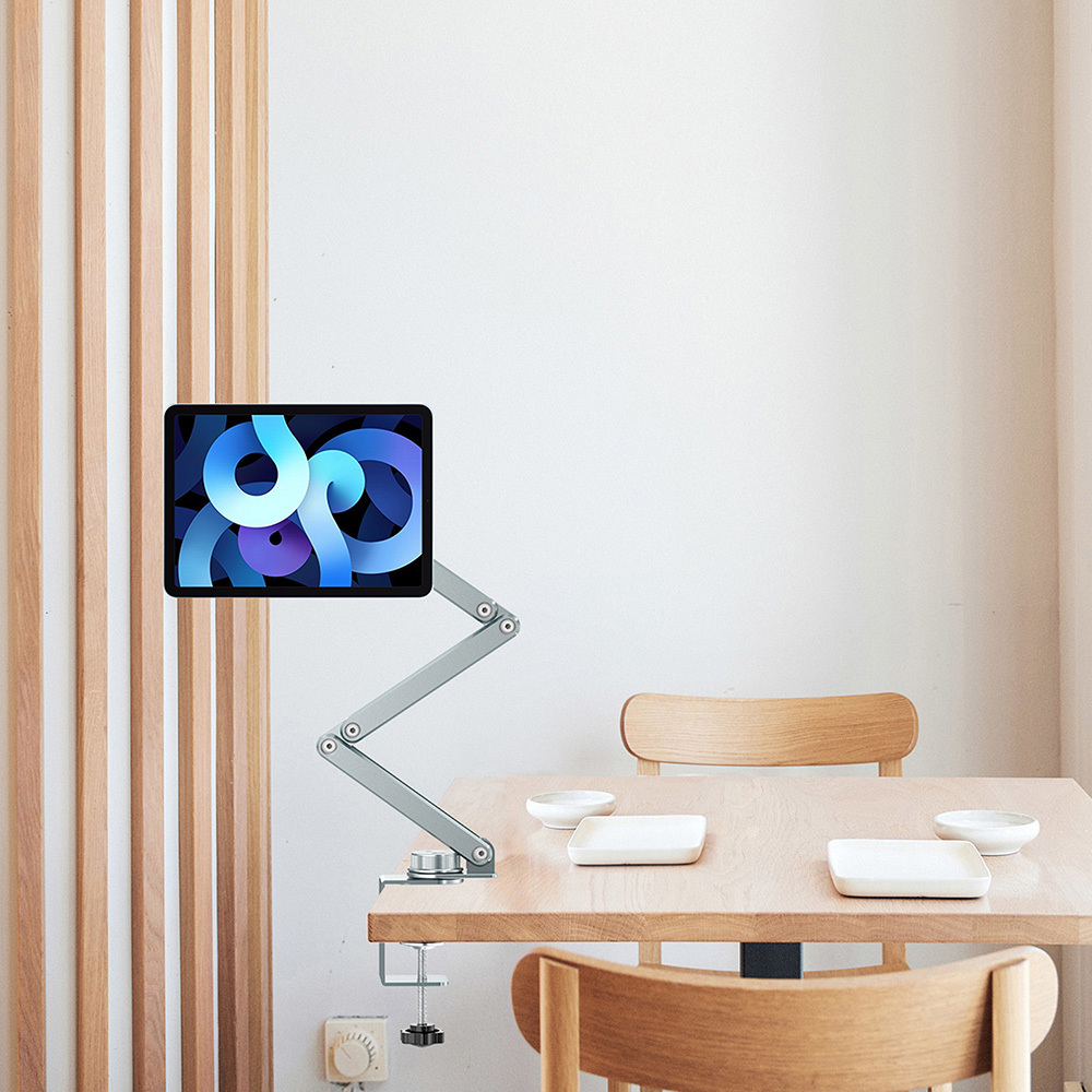 Wiwu Wi-ZM001 360° Rotatable Metal Phone and Tablet Holder with Adjustable Rotating Head - Image 3