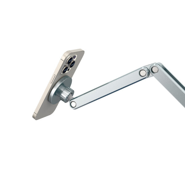 Wiwu Wi-ZM001 360° Rotatable Metal Phone and Tablet Holder with Adjustable Rotating Head - Image 5