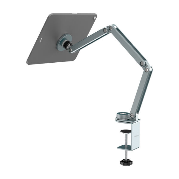 Wiwu Wi-ZM001 360° Rotatable Metal Phone and Tablet Holder with Adjustable Rotating Head - Image 6