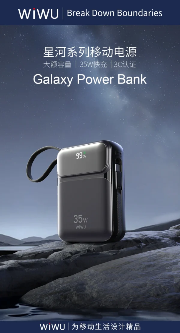 WiWU Wi-P036 20000mAh Galaxy Series Power Bank - Image 14
