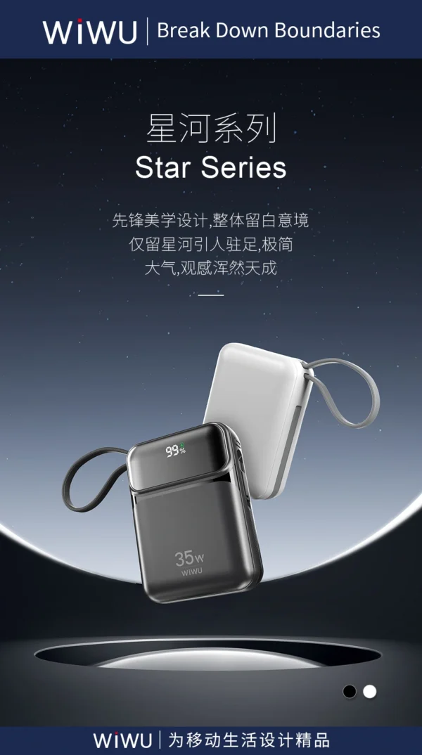 WiWU Wi-P036 20000mAh Galaxy Series Power Bank - Image 17