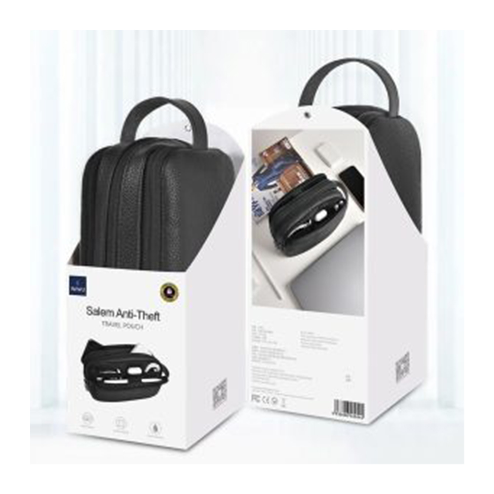 WiWU Salem Travel Pouch | Big Capacity 3-Layer Daily Accessories Organizer - Image 3