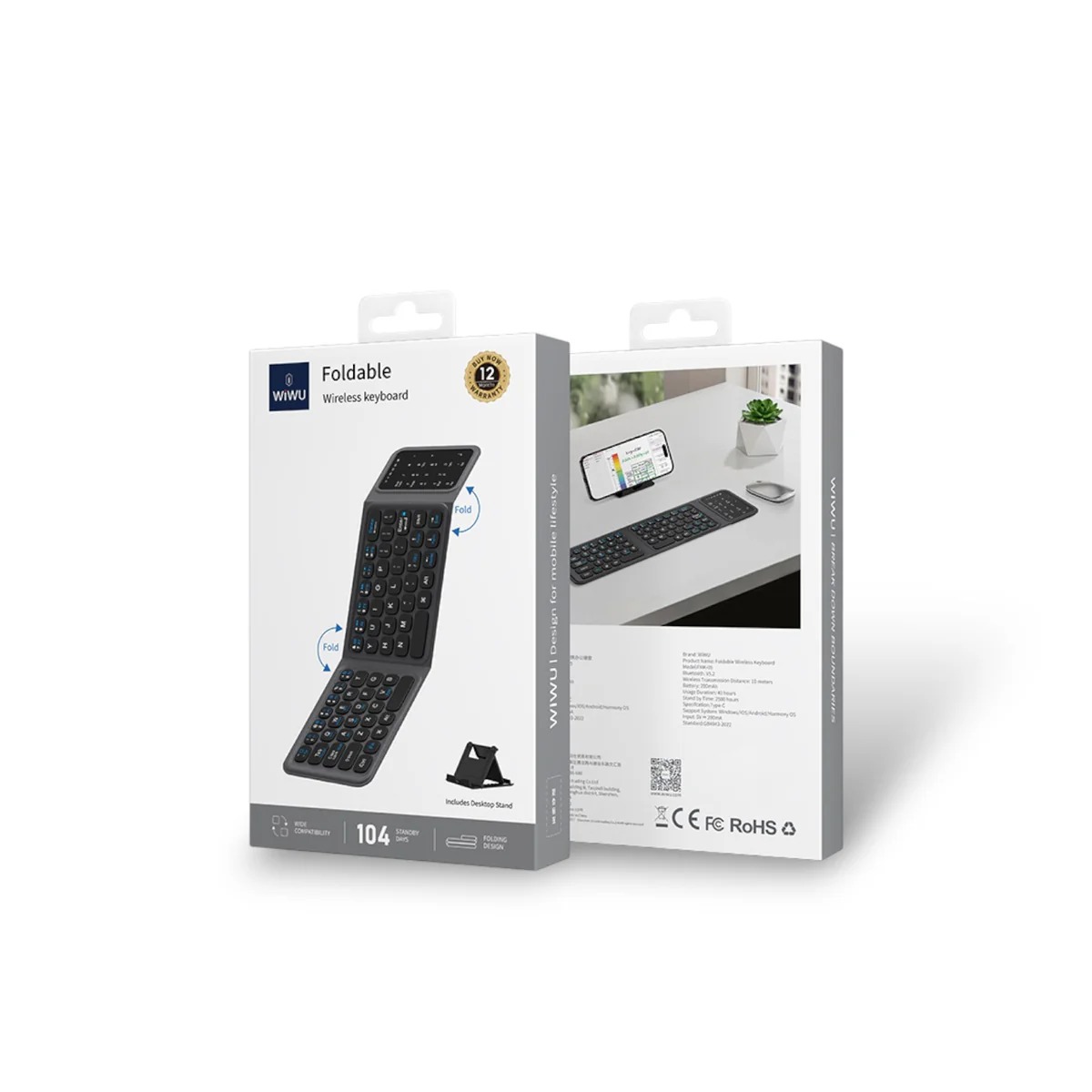 Wiwu FMK-05 Foldable Keyboard - Image 9