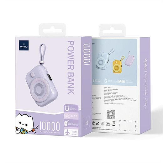 WiWU Brand New Magnetic 22.5w Fast Charging Wi-P041 Colorful - Image 2