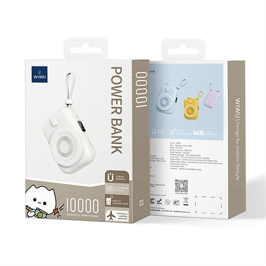 WiWU Brand New Magnetic 22.5w Fast Charging Wi-P041 Colorful - Image 4