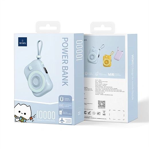 WiWU Brand New Magnetic 22.5w Fast Charging Wi-P041 Colorful - Image 6