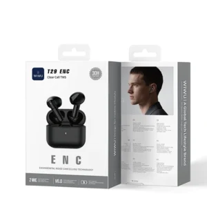 WiWU T29 ENC Half In Ear Dual Mic ENC TWS with HD Sound